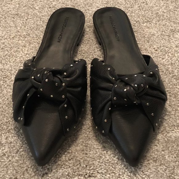 Rebecca Minkoff Shoes - Rebecca Minkoff Leather Mules